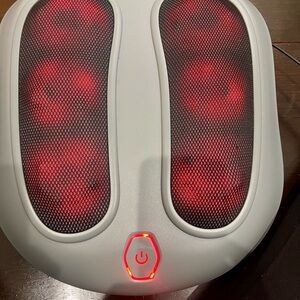 Massager-Nekteck Shiatsu Foot Massager Foot Massager Color Change (Red) Working